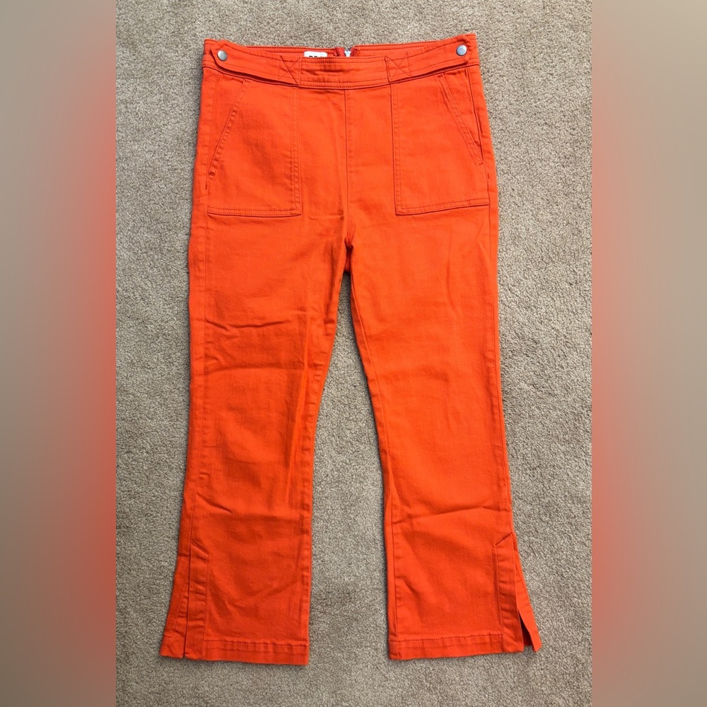 Urban Outfitters BDG Orange High-Rise Zipper Pants